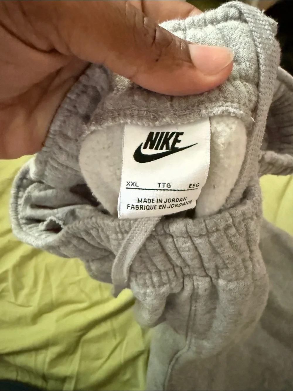 Nike Gray Men's Fleece Joggers
